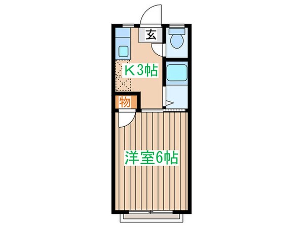 メゾン川内の物件間取画像